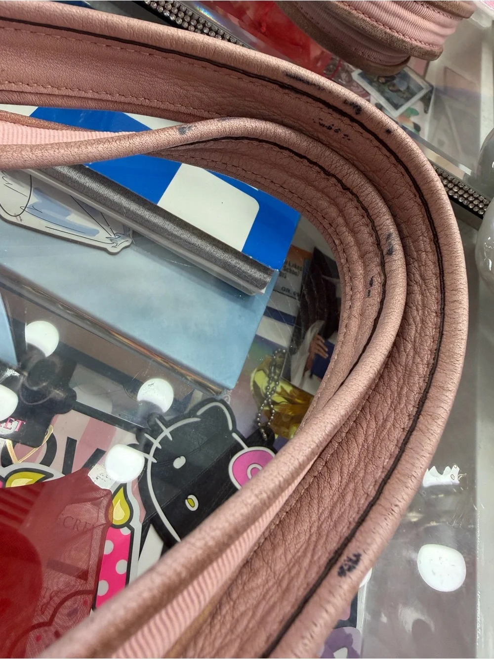 Coach Poppy Pink & Khaki Canvas Tote